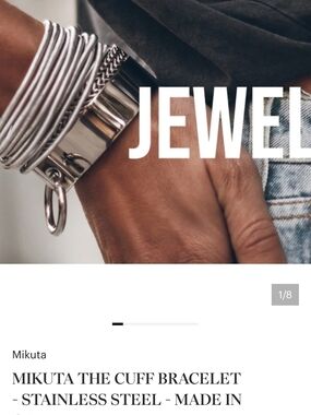 *In Search Of* Mikuta Cuff Bracelet